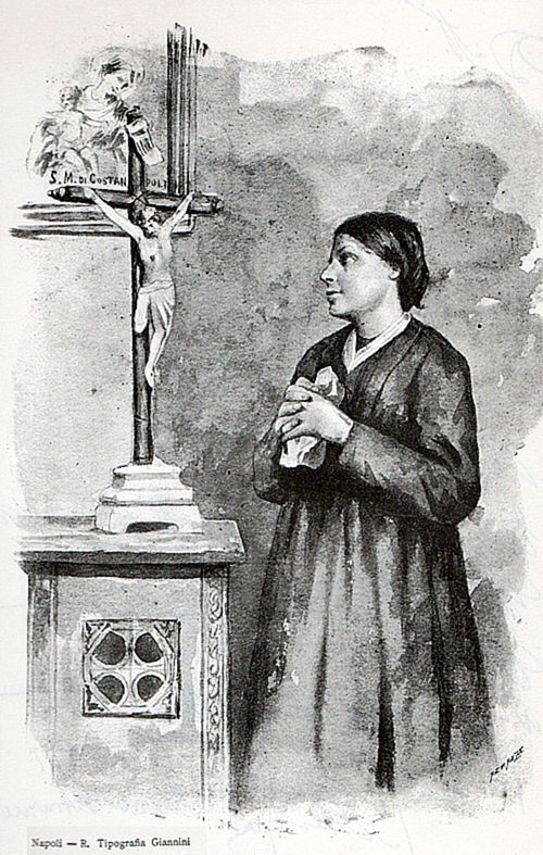 Cartoncino in ricordo di Maria Angelica Mastroti
