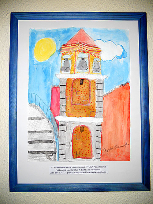 Opera presentata all'estemporanea di disegno - pittura
