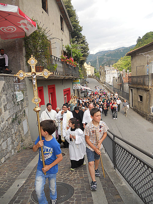 Ritorno della statua della Madonna a Papasidero