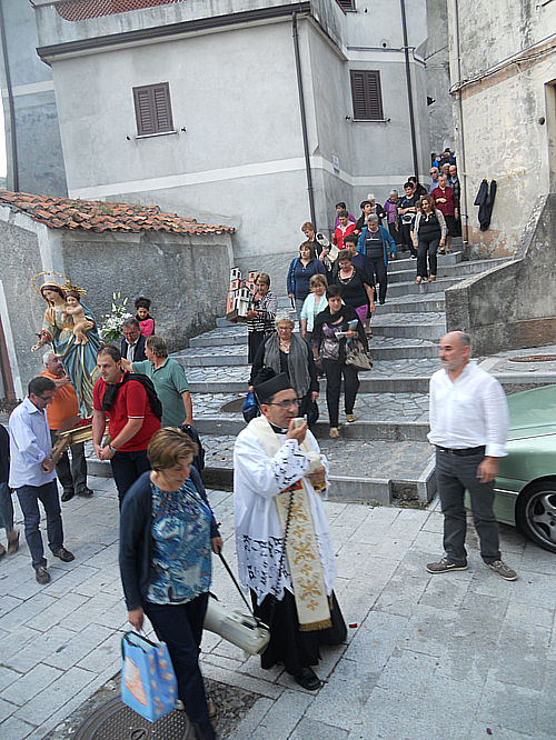 Ritorno della statua della Madonna a Papasidero