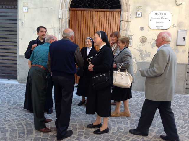 In piazza