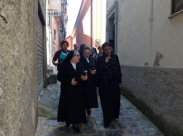 Nei pressi della chiesa madre