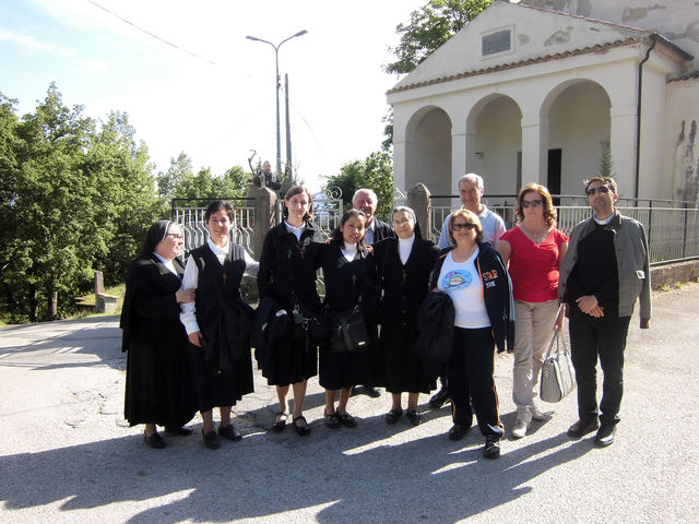 Presso la chiesa della Madonna del Carmine