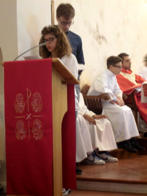 Santa messa nella chiesa madre